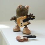 Small Guitar Refrigerator Magnet - Image 2